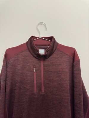 Pull Thermique Homme Callaway Weather Series Swing Tech - Taille M - Gris, 1/4 Zip, évacuant L'humidité