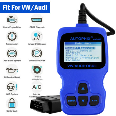 Autophix V007 OBD2 Scannner Diagnosegerät für VW Audi Seat EPB Öl Reset SERVICE 