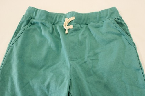 Rumi + Ryder Unisex Kid's The Classic French Terry Shorts JS3 Teal Green Size 16 - Picture 2 of 3