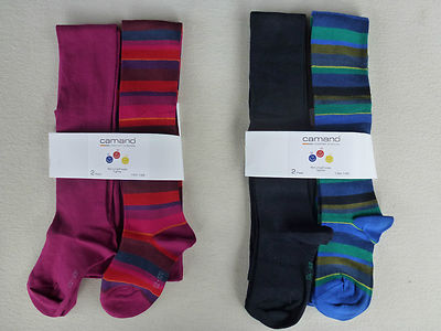 Camano 2 pack children's tights cotten 80% cotton tights size 86-164