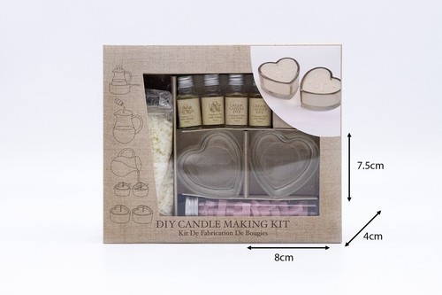 Candle Making Kit DIY Candles Craft Tool Set Pouring Pot Wicks Wax Kit Gift - Picture 7 of 24