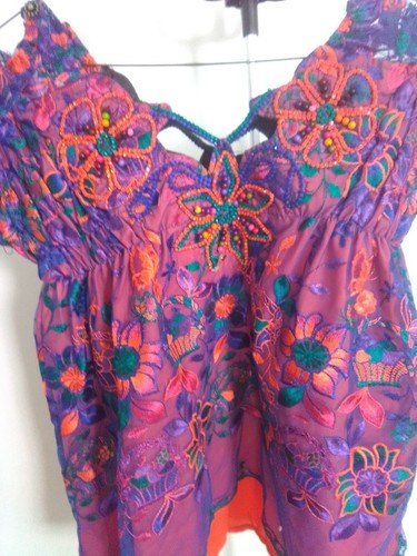 Traje Típico De Guatemala/elegant embroidered traditional costume 3 Pieces - Picture 8 of 18