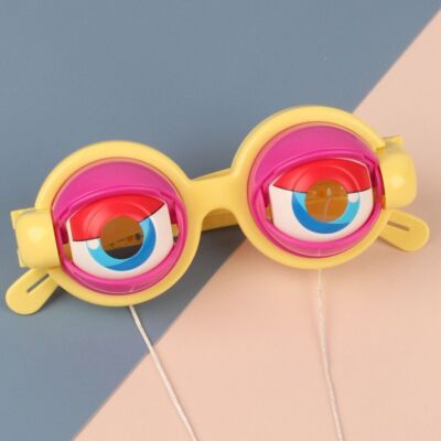 Lustige Brille Mit Beweglichen Augen – Partybrille Für Fasching, Kostüme & Fotos, Für Kinder & Erwachsene