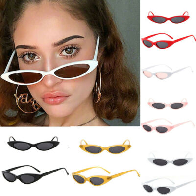Fashion Small Cat Eye Sunglasses Retro Vintage Women Outdoor