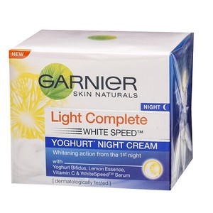 garnier lemon night cream