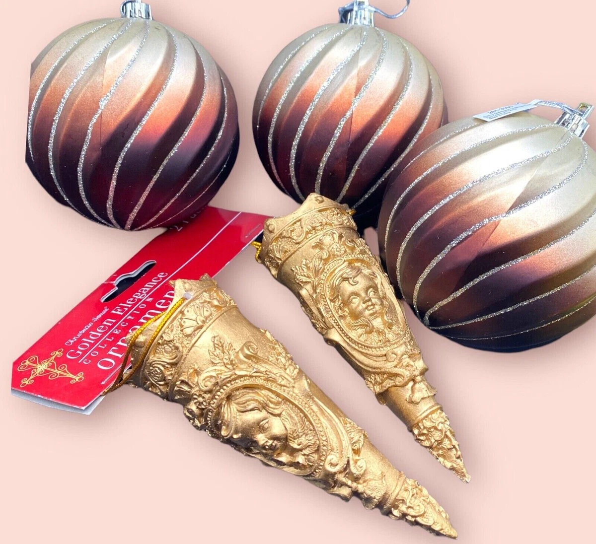 Baby ornaments deals in gold