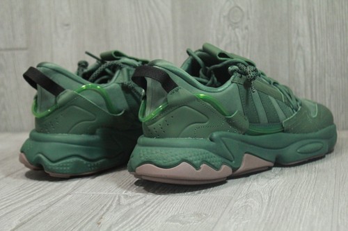 NEW Adidas Originals Green Ozweego Zip Marathon Running Shoes Gz2646 Mens 8.5 | eBay