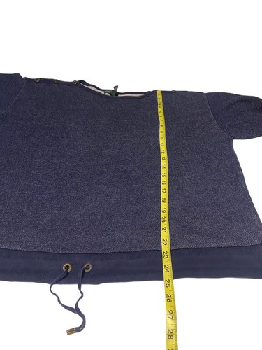 Maglione donna LRL Lauren Jeans Co maniche 2x 3/4 spalle bottoni cravatta fondo - Foto 8 di 17