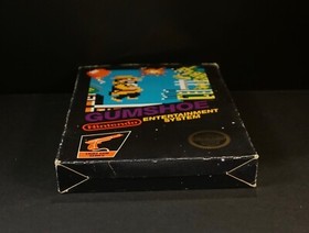 Nintendo Gumshoe Sticker Seal Black Box NES Video Game 5 screw Cartridge RARE