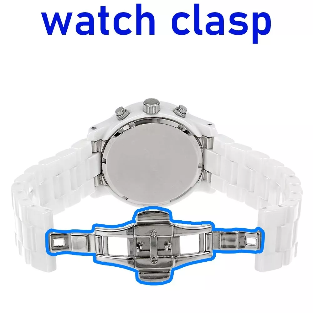 Michael Kors Compatible Rose Gold Steel Metal Bracelet Replacement Watch Band Strap Push Butterfly Clasp 5013 #1 Michael Kors Compatible Rose Gold Steel Metal Bracelet Replacement Watch Band Strap Push Butterfly Clasp 5013
