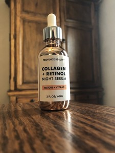 provence beauty collagen and retinol night serum