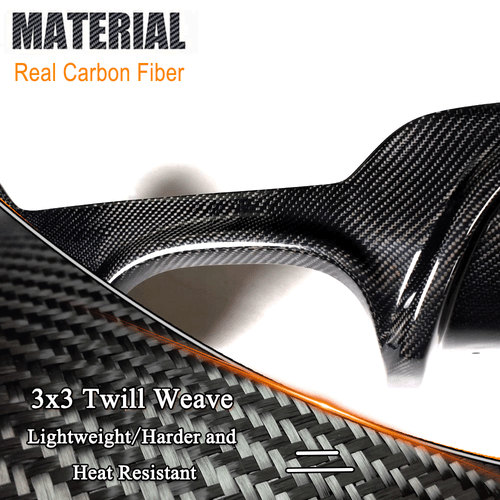Carbon Heckdiffusor Diffusor hinten Stoßstangen für BMW 4er F32 F33 F36 M-Paket - Picture 10 of 12
