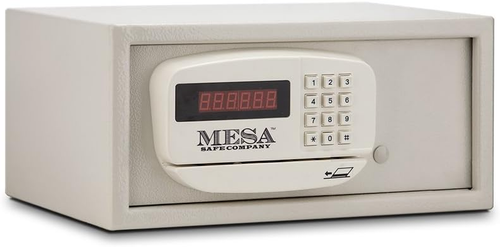 Model MH101 Residential and Hotel Electronic Burglary Safe, Cream