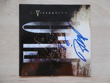 Front Line Assembly Autogramme signed CD Booklet "Civilization"
