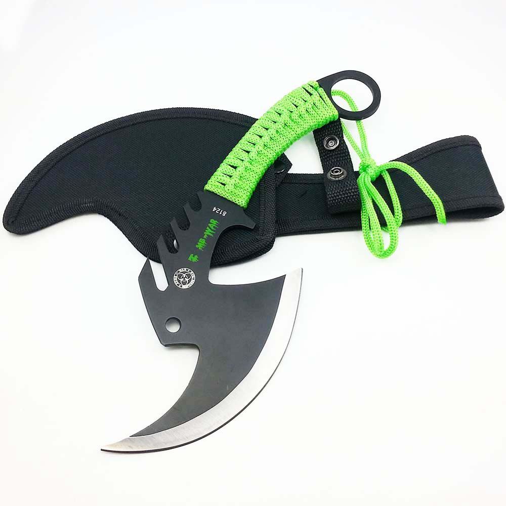 ZHUNTER 11" SURVIVAL CAMPING TOMAHAWK THROWING AXE BATTLE Hatchet