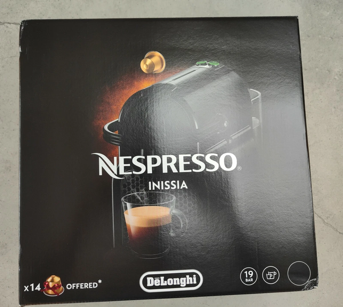 Nespresso inissia noir - RETIF