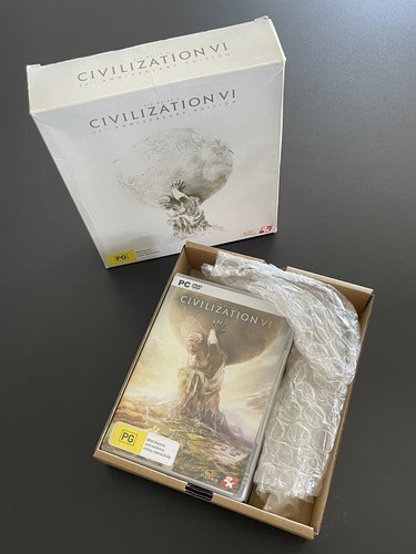Sid Meier's Civilization VI 25th Anniversary Edition Big Box PC 2016 FREE POST - Picture 9 of 22