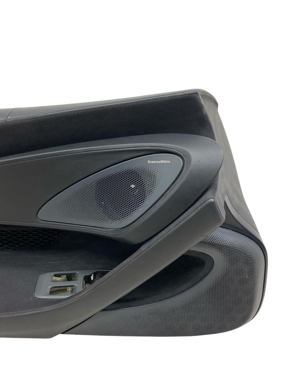2019-2021 MCLAREN 600LT SPIDER LEFT INNER DOOR TRIM PANEL W/O SWITCHES *SCUFFED*