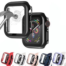 For Apple Watch Series 7 8 9 41/45 Tempered Glass Screen protector Watch Cover