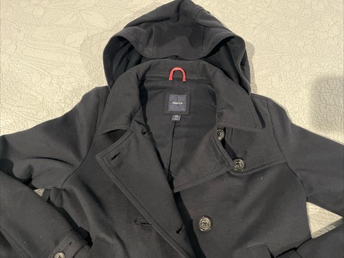 GapKids Navy Blue Knit Hooded Peacoat Girls Sz XXL(14 - 16) EUC! - Picture 9 of 10