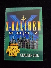 Nintendo Power Super Power Club Magazine Card 122 X-Kaliber 2097