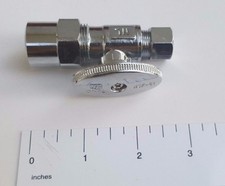 (20) 1/4 TURN STRAIGHT STOP VALVE COMPRESSION...