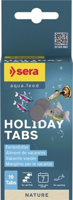 Sera Fischfutter Holiday Tabs 10 Stück  Fischfutter