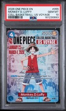 2026 ONE PIECE PROMOS 055 MONKEY D. LUFFY PSA 10