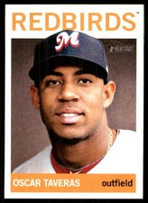 Oscar Taveras 2013 Topps Heritage Minor League #200 Memphis Redbirds MLB READ