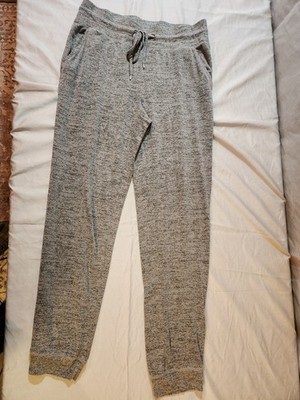 Ideology Knit Jogger Pants Grey Whisper Activewear Medium