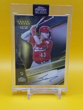 Sal Stewart Chrome 2026 Black Gold Refractor /50 Auto