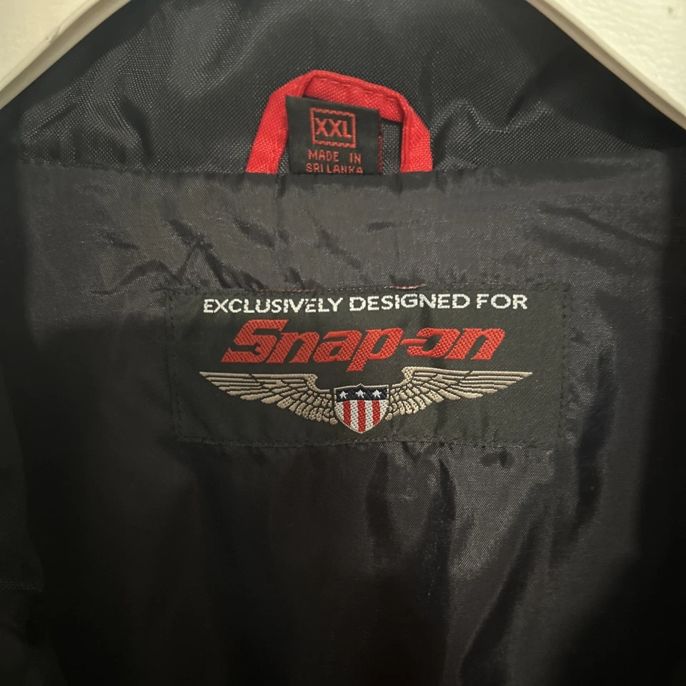 Snap On Tools Jacket 2XL Mens Technician Button Full Zip Utility Workwear - Image 3 of 4