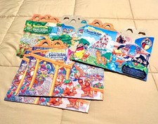 McDonalds 1993 Disney Snow White Happy Meal Boxes Lot of 5, 3 different Designs