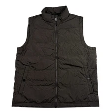 32 Degrees Heat Weatherproof Brown Full Zip Down Feather Filled Vest Size M