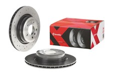 2x Disco de freno perforado/ventil. int. 09.A270.1X BREMBO para BMW 3 Touring 3