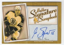 2005-06 Upper Deck Beehive Signature Scrapbook Marco Sturm Auto Boston Bruins