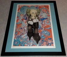 DEATH NYC Ltd Ed signed FRAMED art print 45x32cm B. Connelly Toy X James Jean