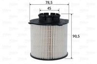 Valeo Kraftstofffilter FüR Chevrolet Opel Saab Vauxhall