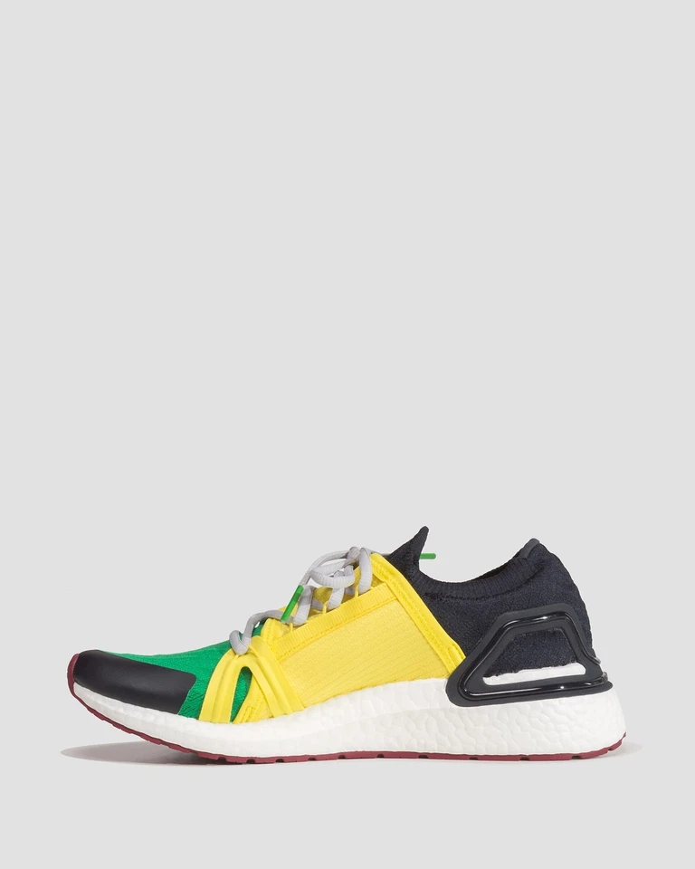 Adidas Por Stella McCartney Ultraboost 20 Verde/Amarillo/Blanco (GX1568) Correr Foto 3 de 4