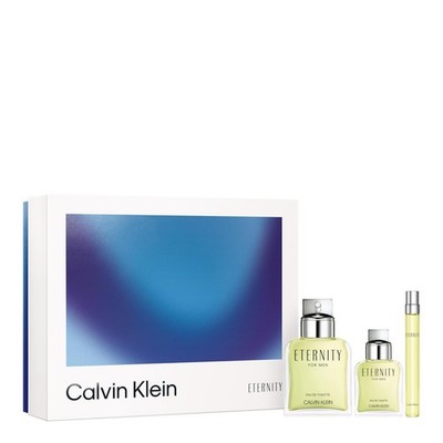 Calvin Klein Eternity for Men Eau de Toilette 3-pc Set 1.54 Fl Oz (Pack of 3)