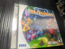 Fur Fighters (Sega Dreamcast, 2000) Complete w/ Manual + Reg Card Lenticular