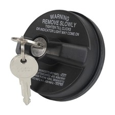 Locking Gas Cap with 2 Keys, Lock Fuel Cap Compatible With Toyota Chevy GMC