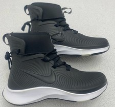 Nike Kids Puddle Protect Rain  Boots Black Youth Size 5  40