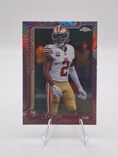 2025 Topps chrome Deommodore Lenoir #269 Leather football refractor   
