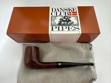 Stanwell Danske Club Brown Polished 51 Billiard Smooth Briar Tobacco Pipe - New