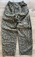 Vintage Liz Wear Pants Small Petite Baggy Cottage 80s 90s Granny Vintage 30x28