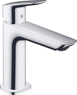 HG Waschtischmischer 110 Fine Logis mit Push-Open Ablaufgarnitur chrom