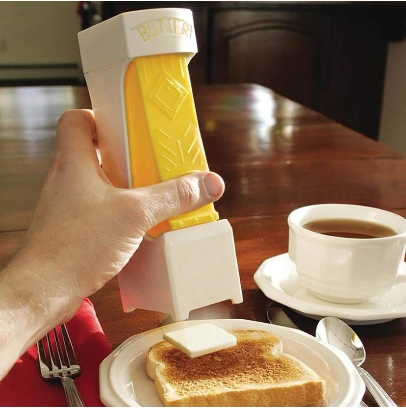 Butter Cutter One Click Cheese Splitter, Butter Stick with Stainless Steel Blade - Image 2 of 4