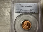 1935-D Lincoln Wheat Penny MS66 RD