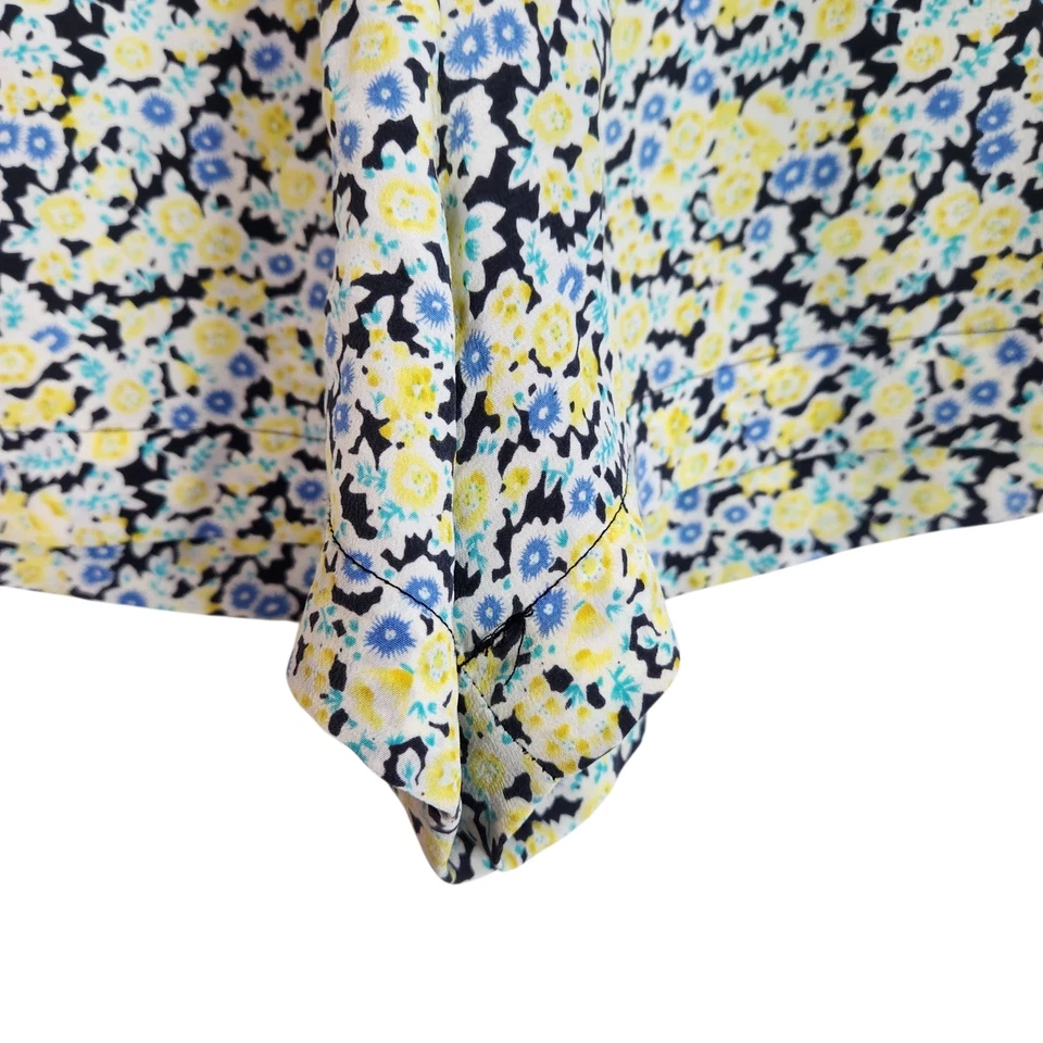 EQUIPAMIENTO Pantalones Cortos Mujer XS Floral Lewis Seda Cottagecore Delicado Fairycore Foto 4 de 4